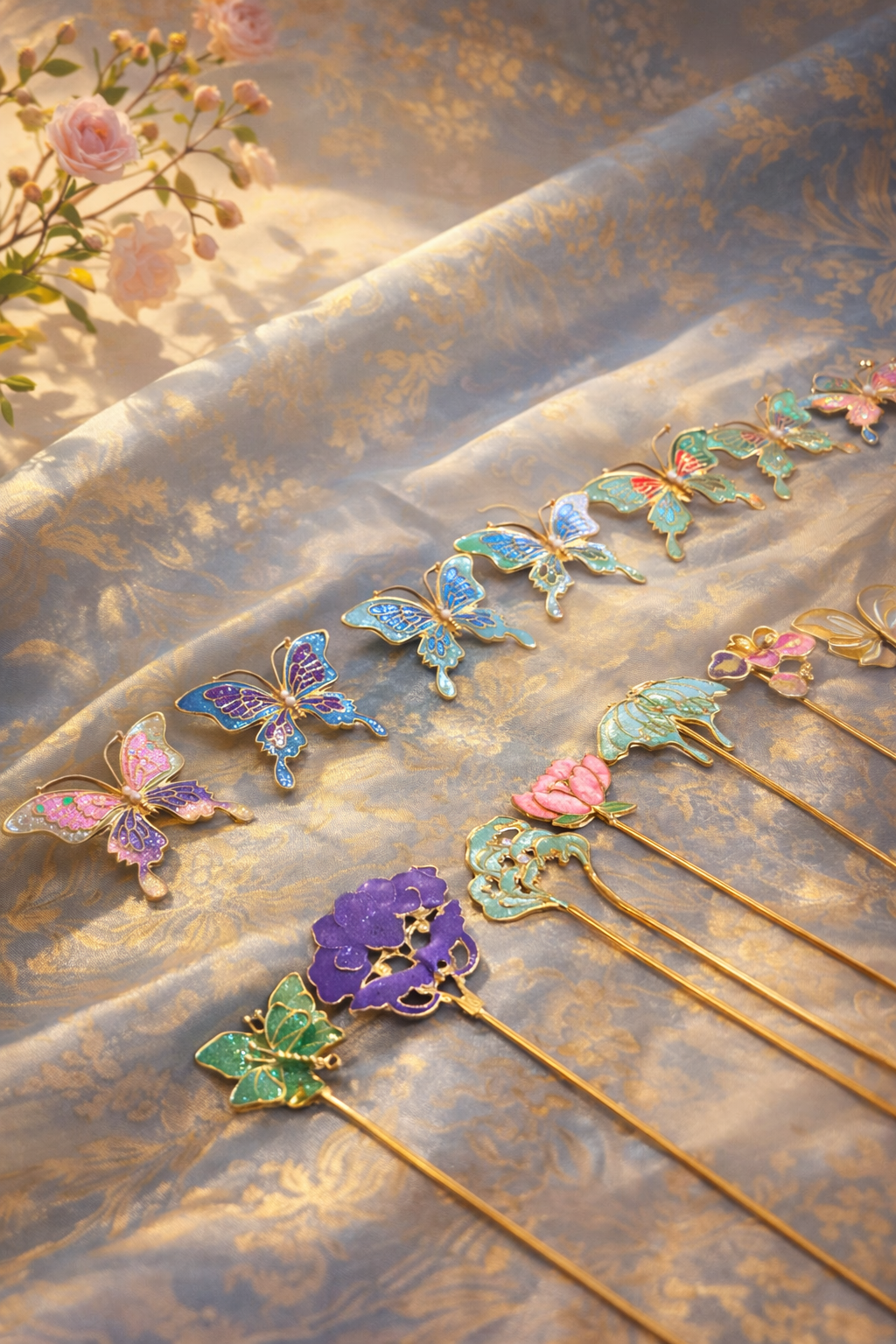 Traditional Brooch and Hairpin Workshop(1hr)