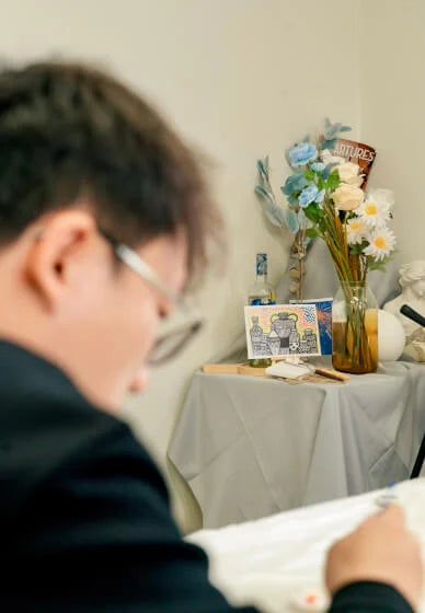 Glass Lamp Painting Workshop(2hrs)