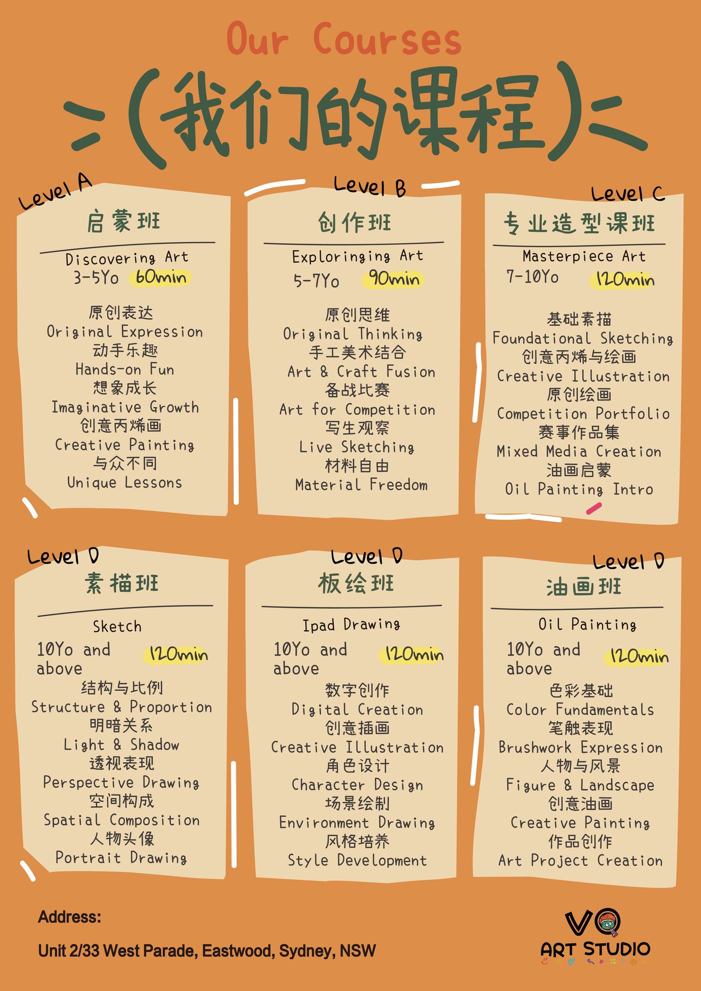 10 Packages & Time Table