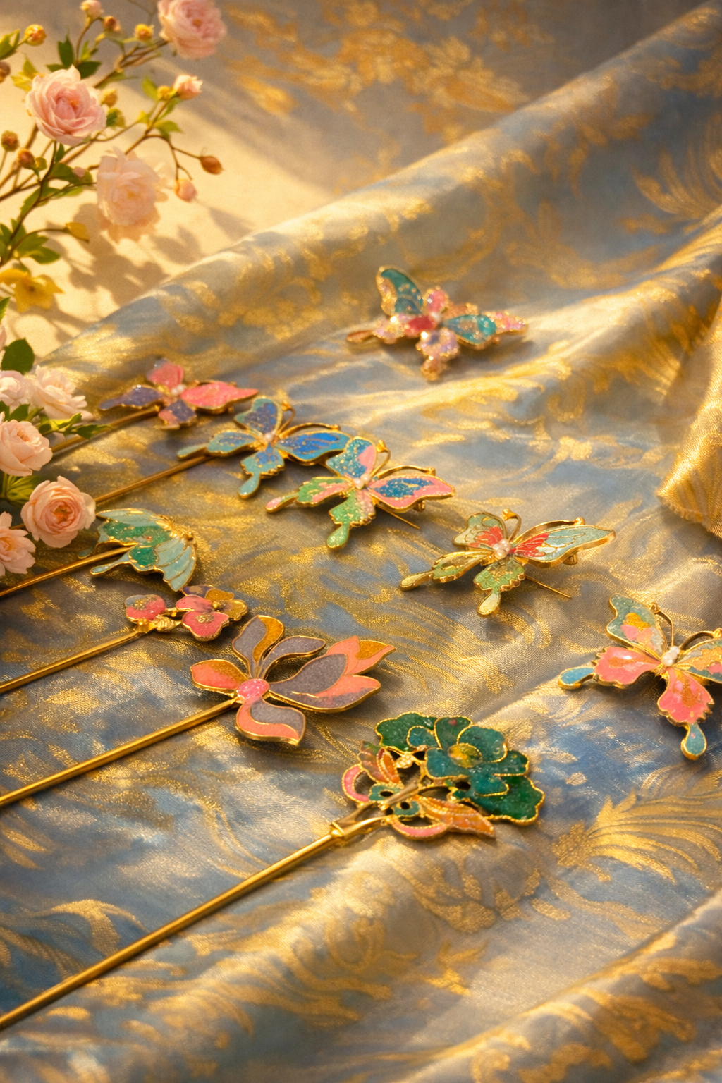 Traditional Brooch and Hairpin Workshop（1hr）