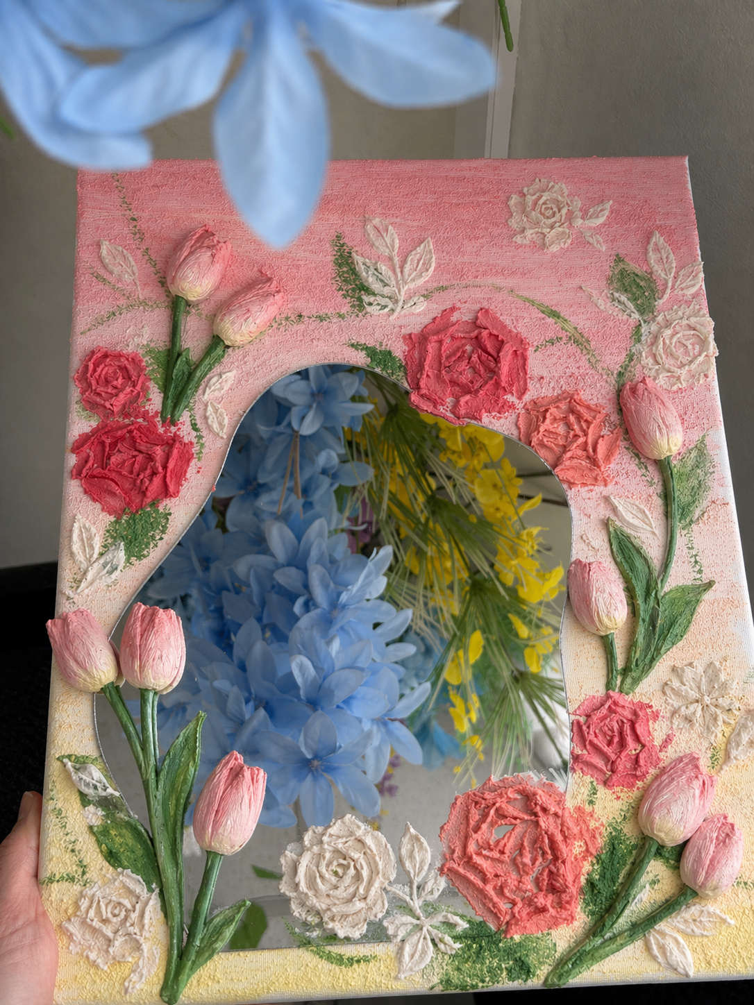 Textured Mirror and Paint Workshop(2hrs)