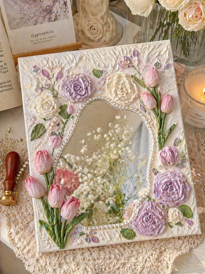 Textured Mirror and Paint Workshop(2hrs)