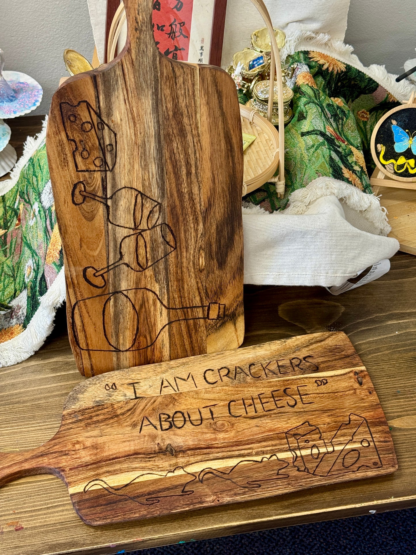 Wood Serve Board Burning(1.5hrs)