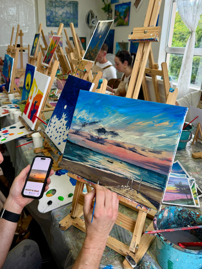 Paint and Sip Class: Pick Your Image(1.5hrs)