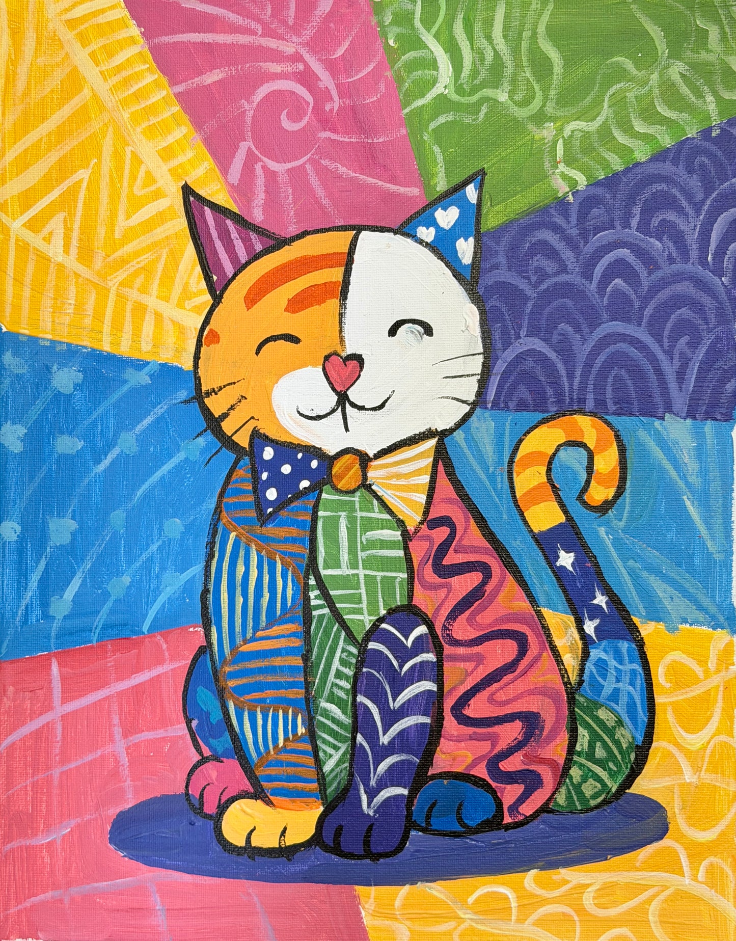 The Cat Who Wore Every Colour
