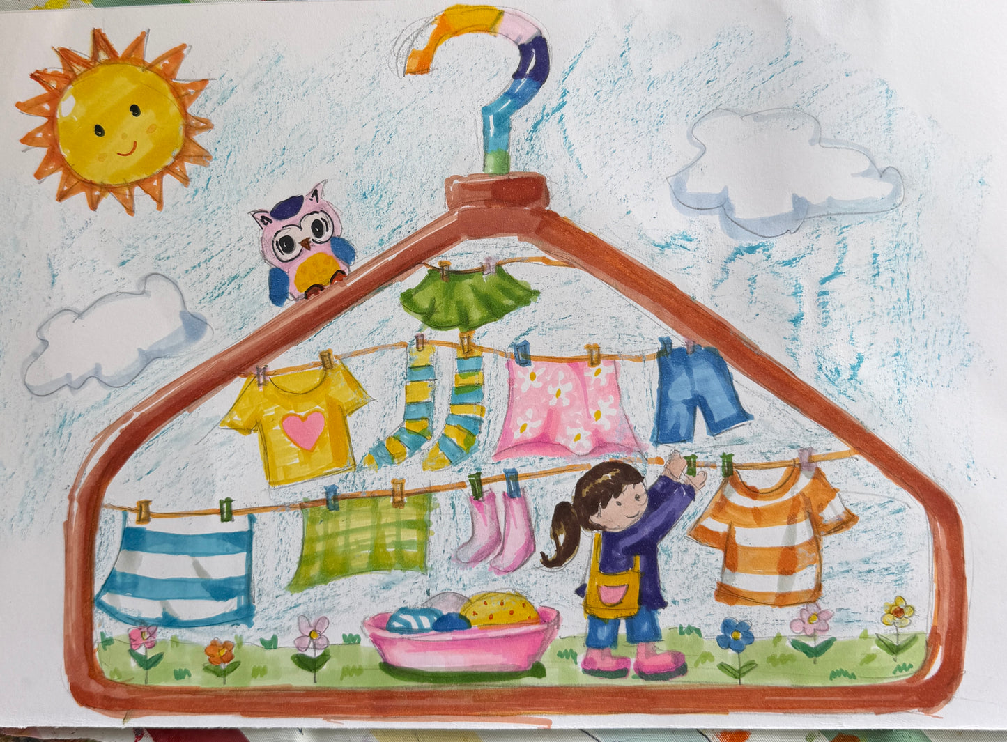 A Sunny Day at Home