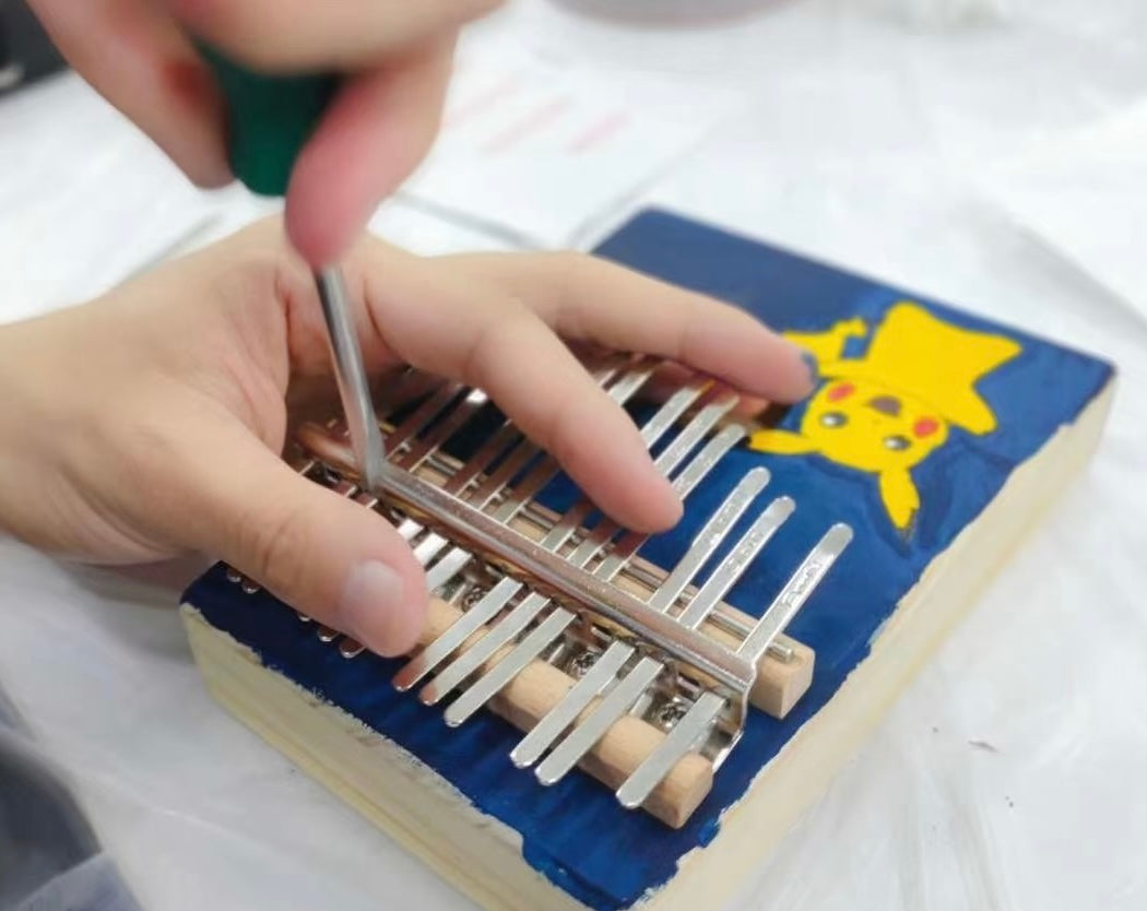 DIY Kalimba Instrument Painting Workshop