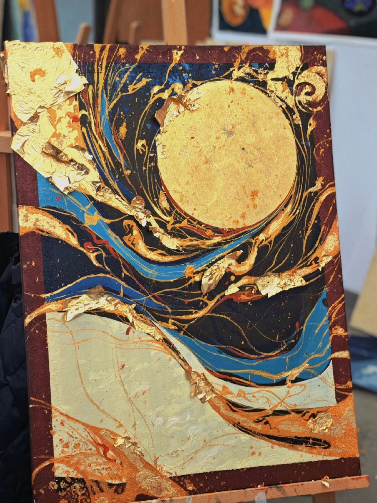 Golden Foil Paint and Sip(2hrs)