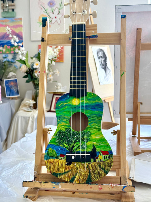 Ukulele Painting Workshop(2.5hrs)