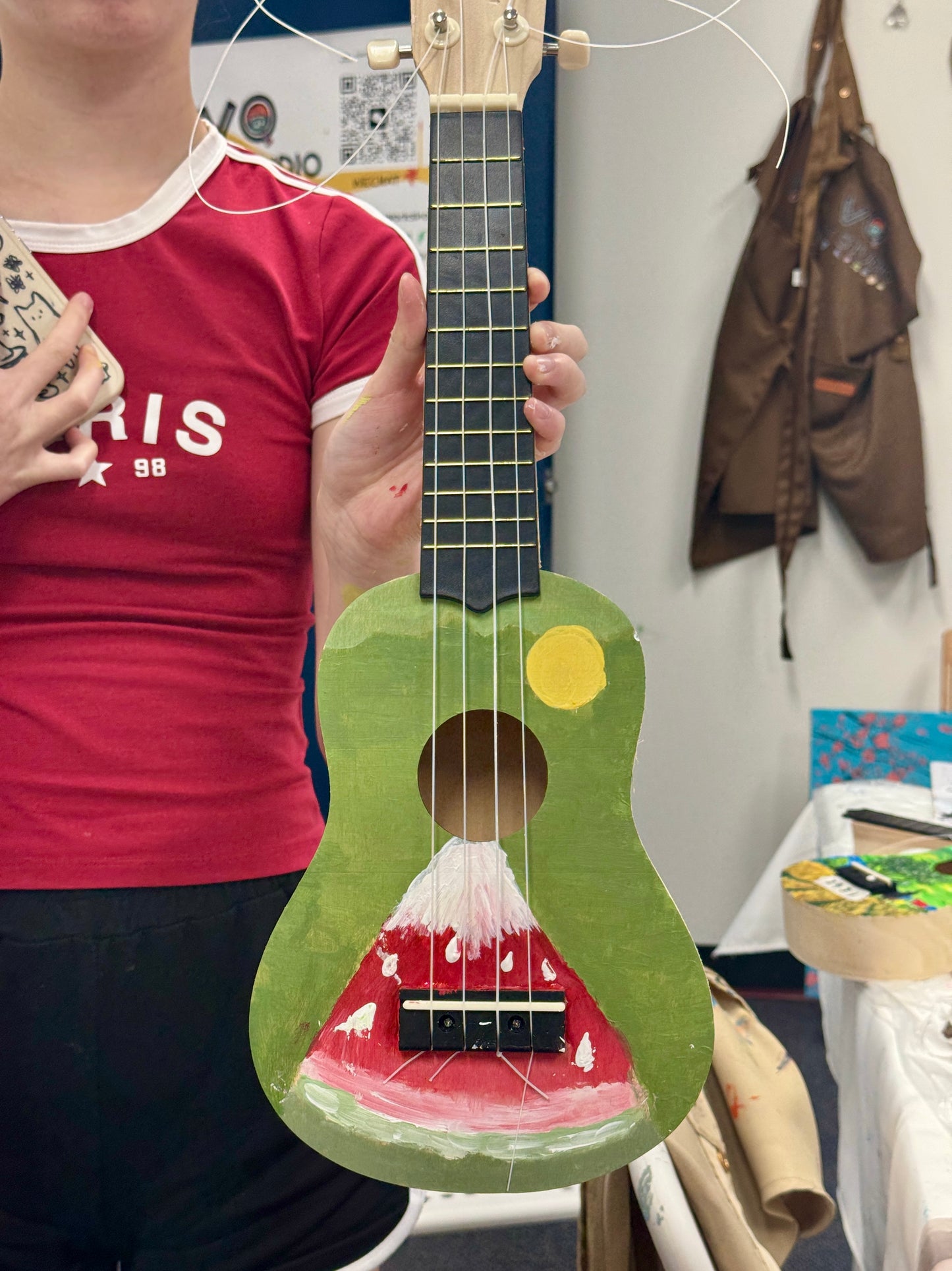 Ukulele Painting Workshop(2.5hrs)