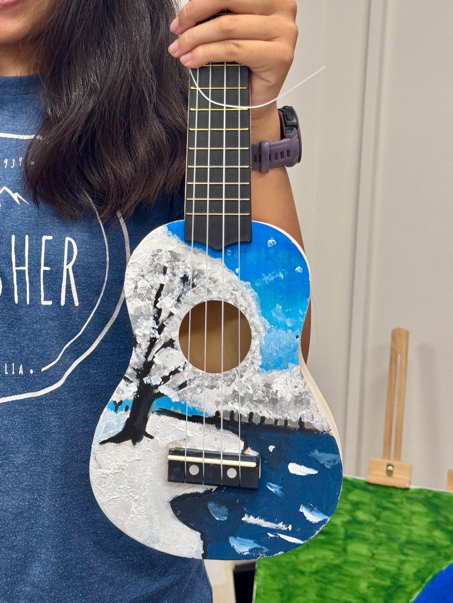 Ukulele Painting Workshop(2.5hrs)