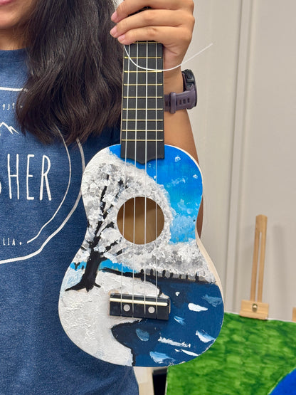 Ukulele Painting Workshop(2.5hrs)