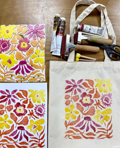 DIY Canvas Bag Printmaking Workshop