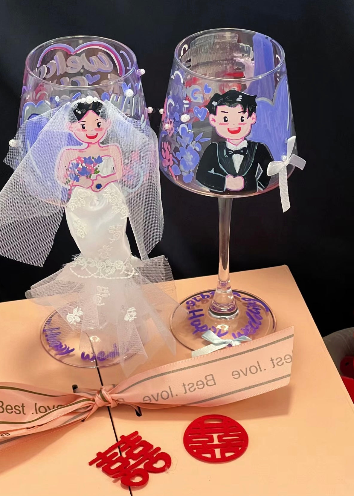 Custom Glasses Painting Service From $50