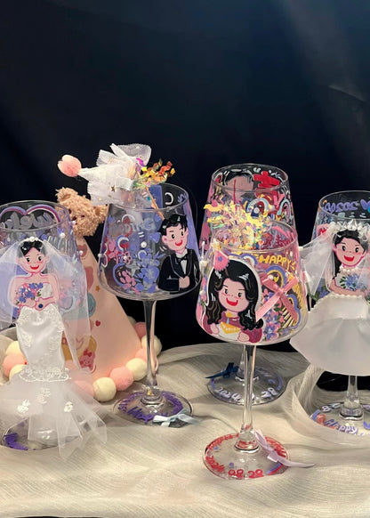 Custom Glasses Painting Service From $50