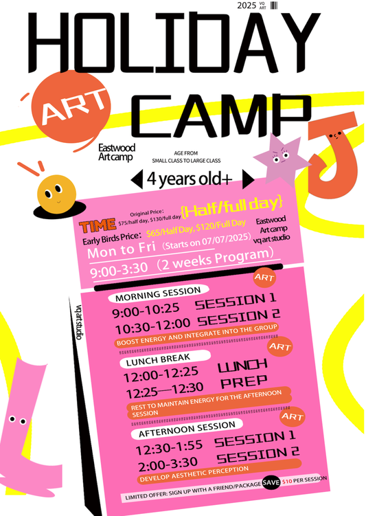 Holiday Art Workshops-July 2025