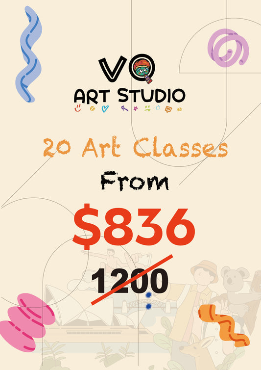Bulk Order 20 Art Classes