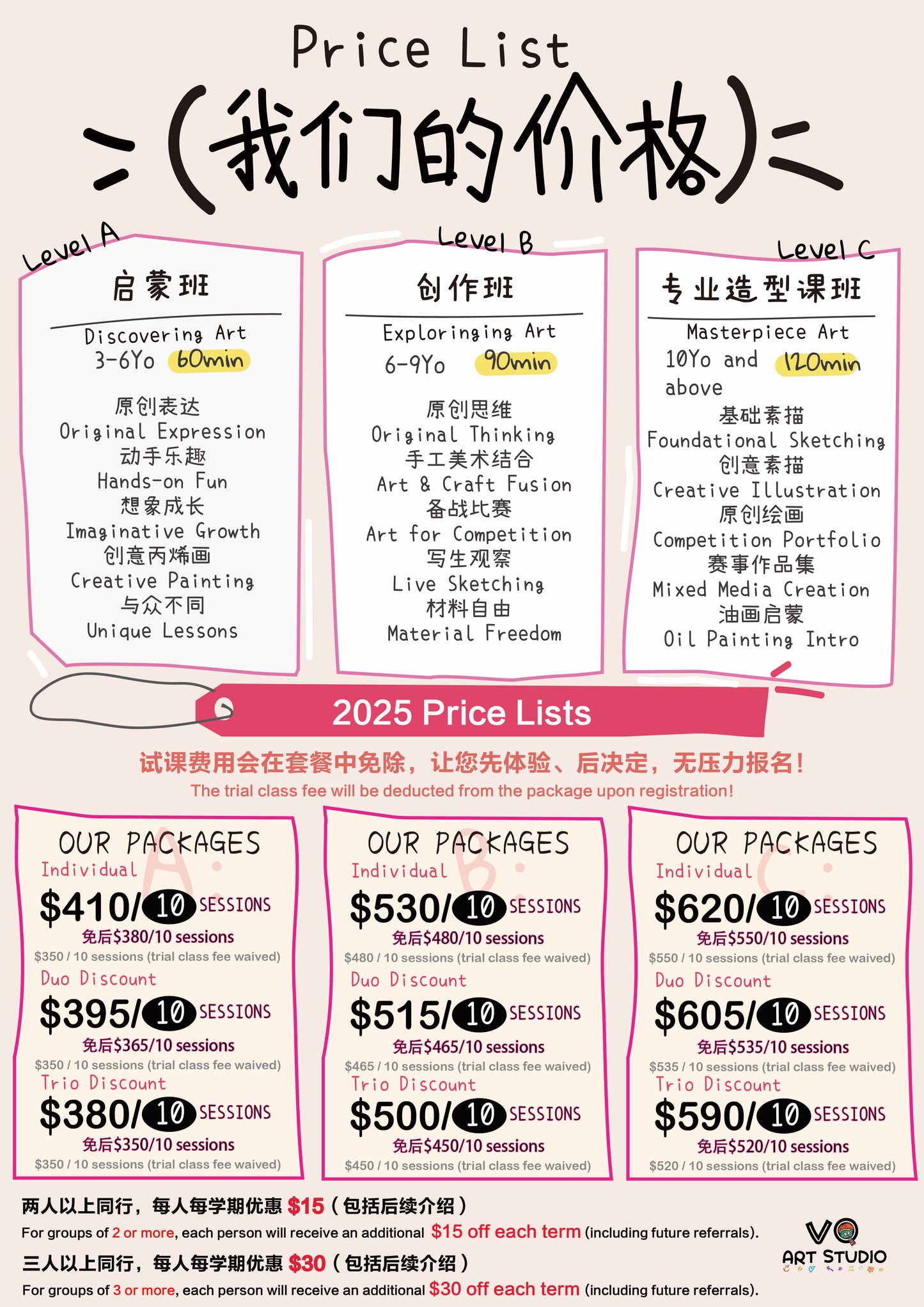 10 Packages & TimeTable