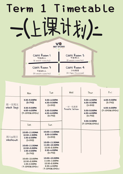 10 Packages & Time Table